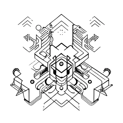 Individuals and interractions over processes and tools tattoo design idea