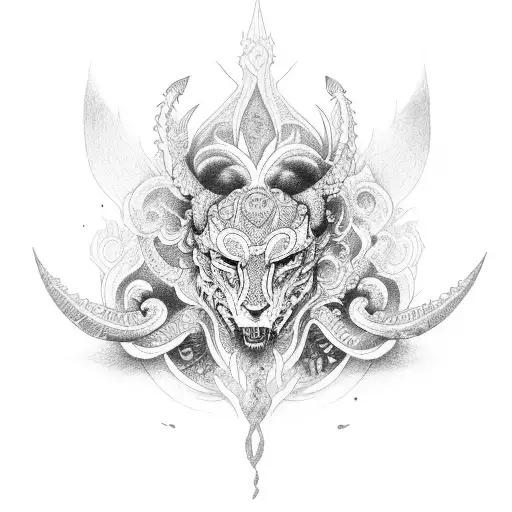indra tattoo design idea