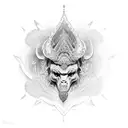 god indra tattoo design idea