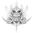 indra tattoo design idea