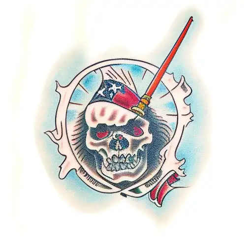 servant savage tattoo design idea