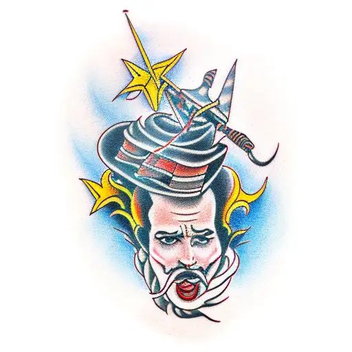 sandman tattoo design idea