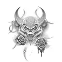 sandman tattoo design idea