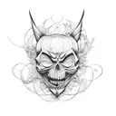 sandman tattoo design idea