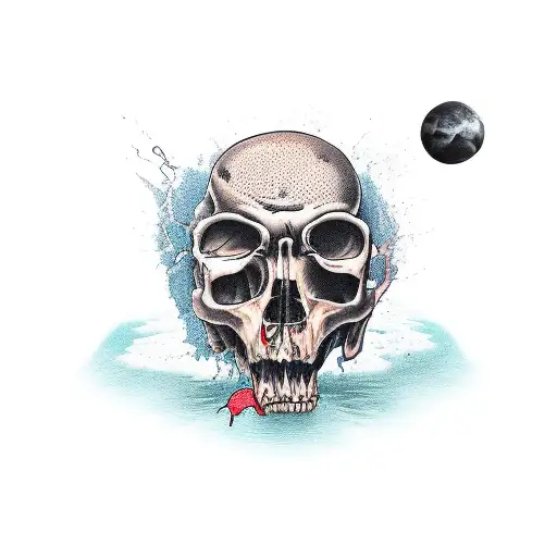 Dark, funny for 3 guys tattoo design idea