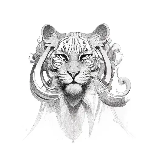 maya simbols tattoo design idea