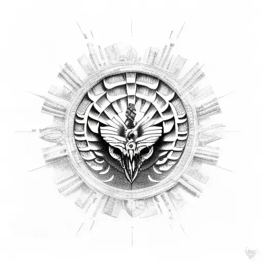 kukulkan tattoo design idea
