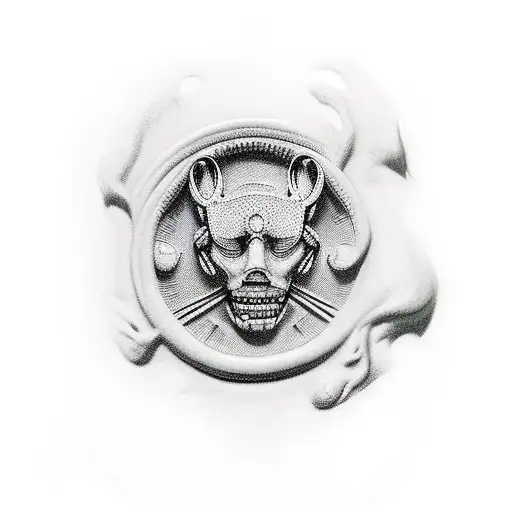 tony montana  tattoo design idea