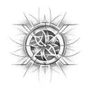 3 circles and new beginnings  tattoo design idea