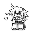 gamer half heart tattoo design idea