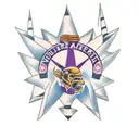 Minnesota state outline tattoo design idea