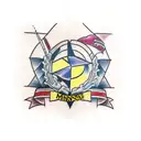 Minnesota state outline tattoo design idea