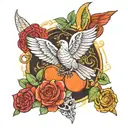 runas de led zeppelin tattoo design idea