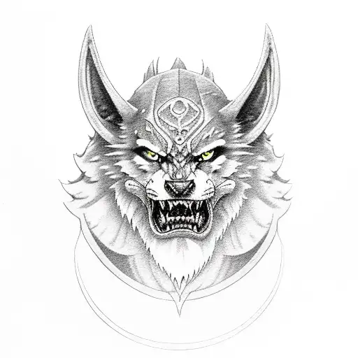 World of Warcraft, Feral Druid, Worgen, Panthers tattoo design idea