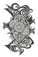 dominican republic tattoo design idea