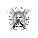 HUMBLE HUSTLER tattoo design idea