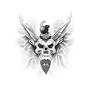 HUMBLE HUSTLER tattoo design idea