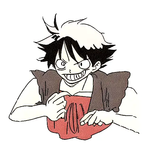 Luffy tattoo design idea