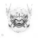 luffy tattoo design idea