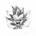 goku tattoo design idea