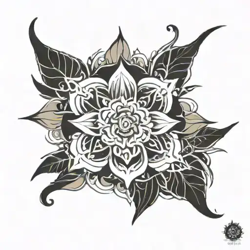 karma dharma moksha tattoo design idea
