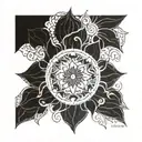 karma dharma moksha tattoo design idea