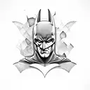 batman tattoo design idea