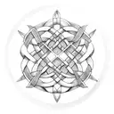 Celtic Knot tattoo design idea