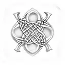 Celtic Knot tattoo design idea
