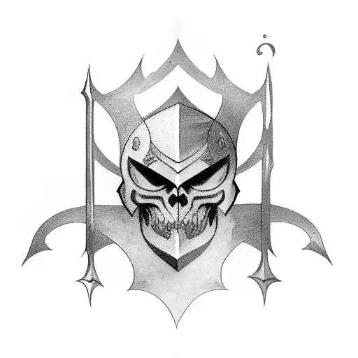 EverQuest Singing Short sword tattoo design idea