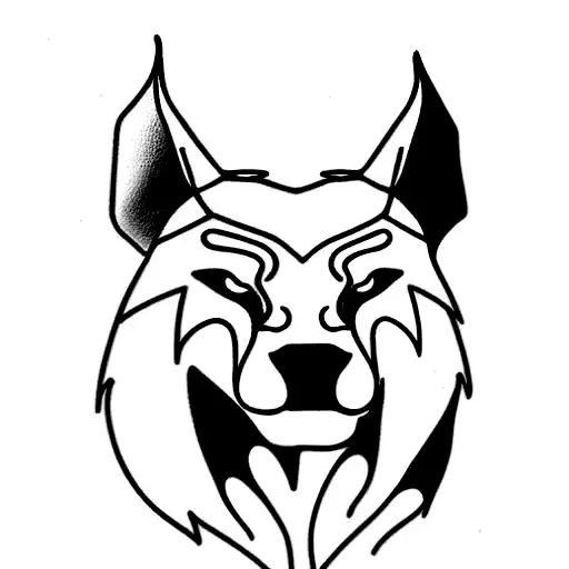 fenrir tattoo design idea