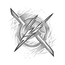 Lightning Bolt tattoo design idea