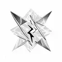 Lightning Bolt tattoo design idea