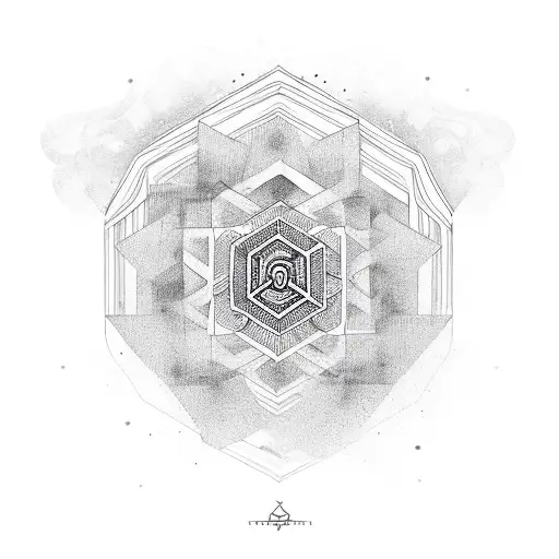 sanskrit symbol breathe tattoo design idea