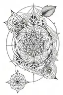 Seed Of Life tattoo design idea