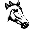 horse  tattoo design idea
