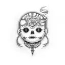 voodoo doll  tattoo design idea