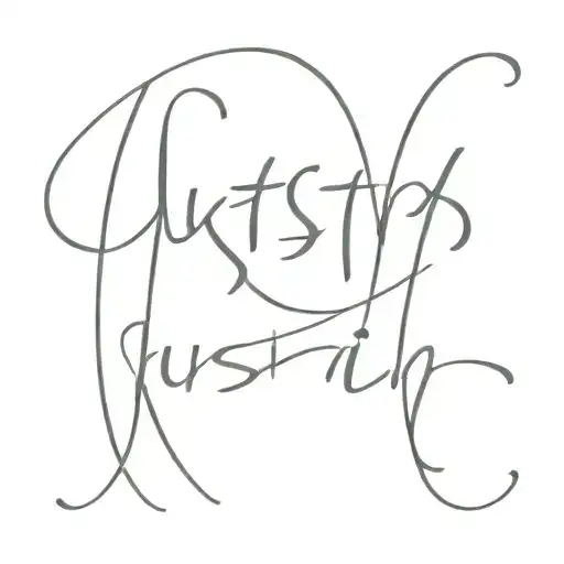Justin name tattoo tattoo design idea