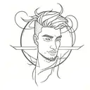 Justin tattoo design idea