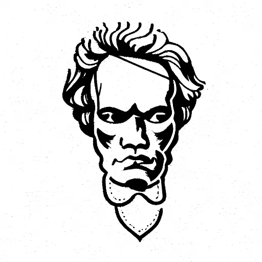 Score Symphony No.5, Op.67 (Beethoven, Ludwig van) tattoo design idea