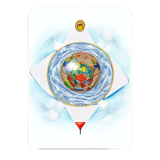 tarot card "Le Monde" tattoo design idea