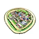 gueixa, espaço, poderes, sol tattoo design idea