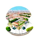 gueixa, espaço, poderes, sol tattoo design idea