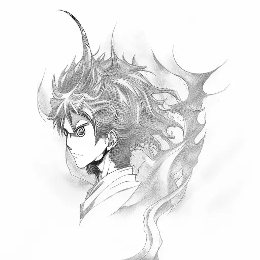 bleach aizen tattoo design idea
