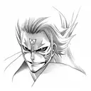 bleach aizen tattoo design idea