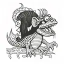 2002 with scrat tattoo design idea