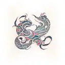 stomach tattoo tattoo design idea
