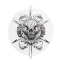 chef  tattoo design idea