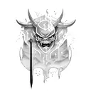 demon blood sword adventure time tattoo design idea