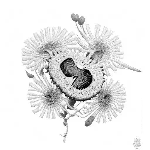 pohutukawa flowers wrapped around the name COLE tattoo for forearm tattoo design idea